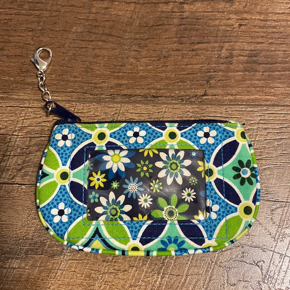 Vera Bradley zip ID wallet